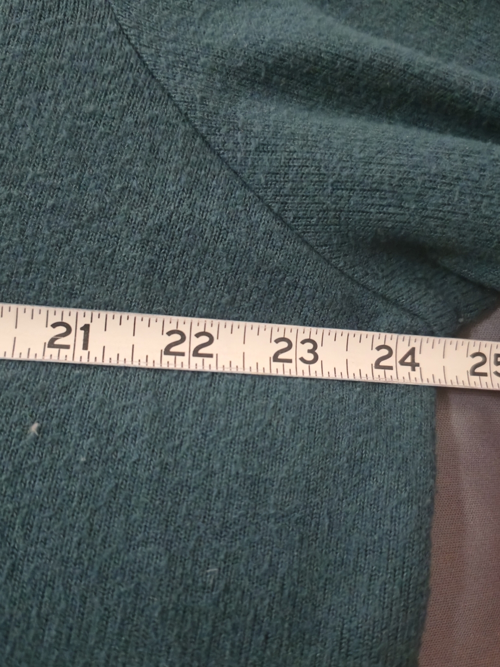 Torrid Super Soft Sleep Plush V-Neck Lounge Sweatshirt Green 1 1X #G86457 - Picture 4 of 7